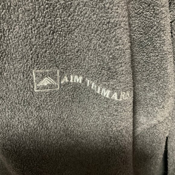 Grey Fleece Half Zip Sweater - Picture 2 of 2